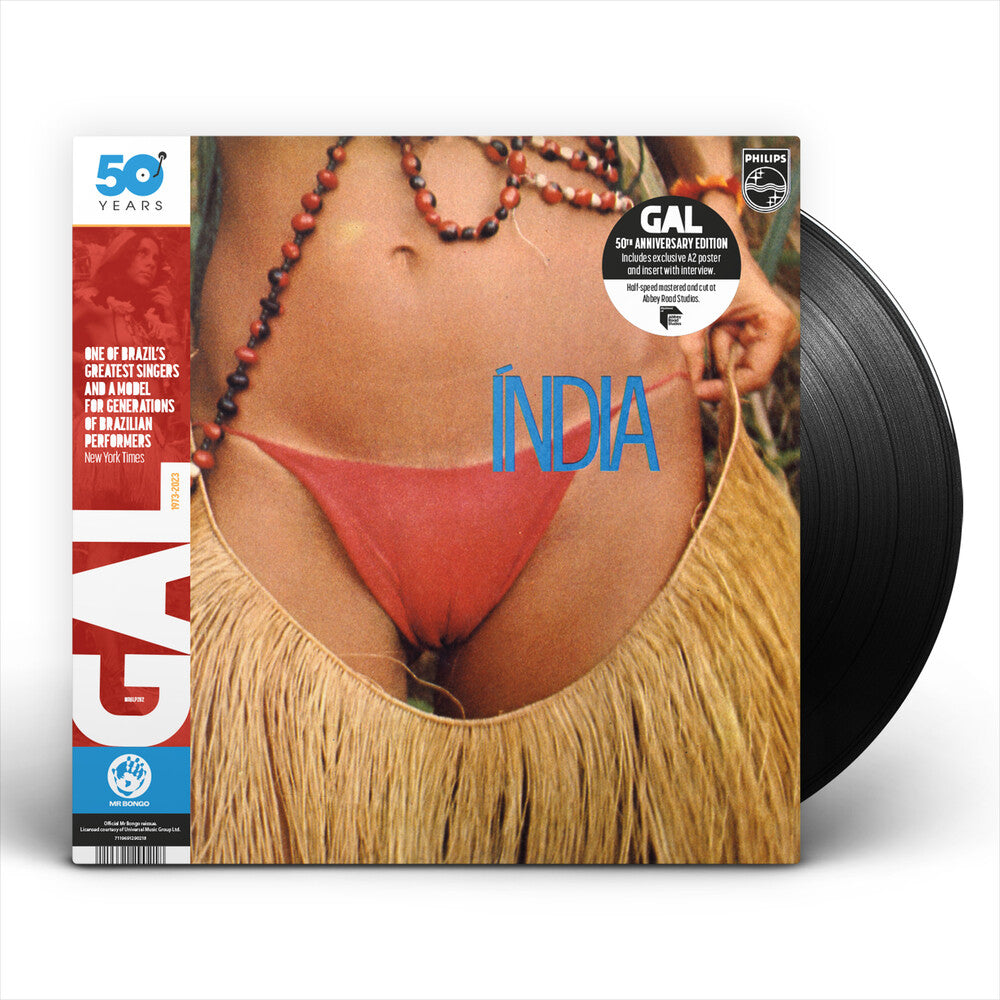 the album cover for Gal Costa - India - 50th Anniversary Edition