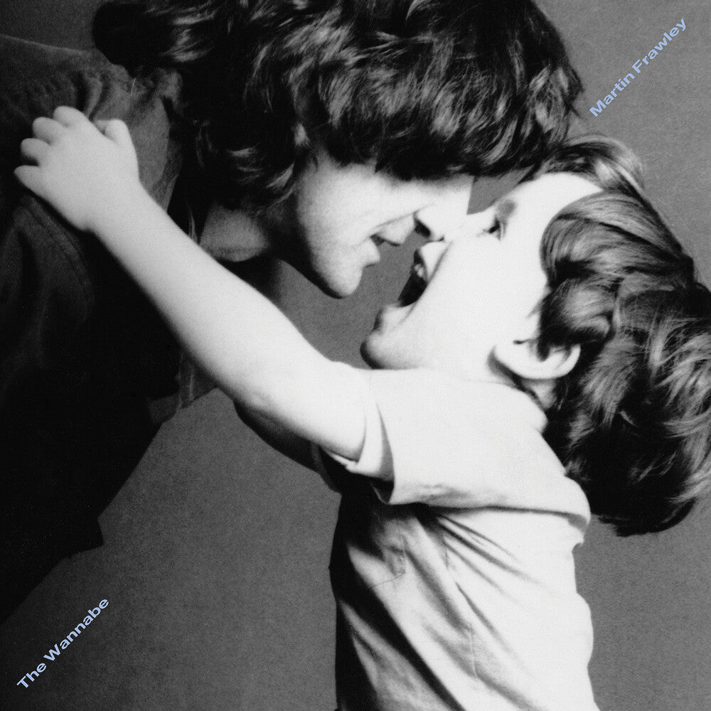 the album cover for Martin Frawley - Wannabe - Baby Blue (Blue) [Colored Vinyl]