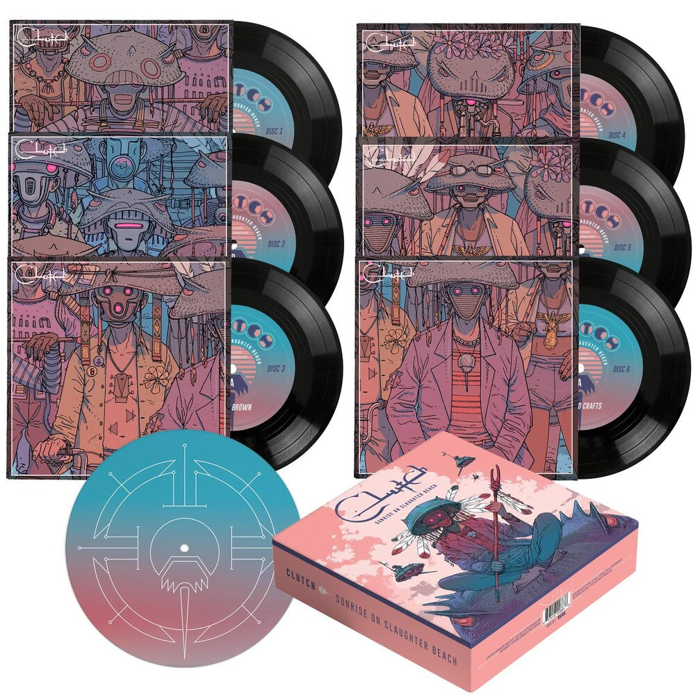 the album cover for Clutch - Sunrise on Slaughter Beach: The Complete Edition [Box Set]