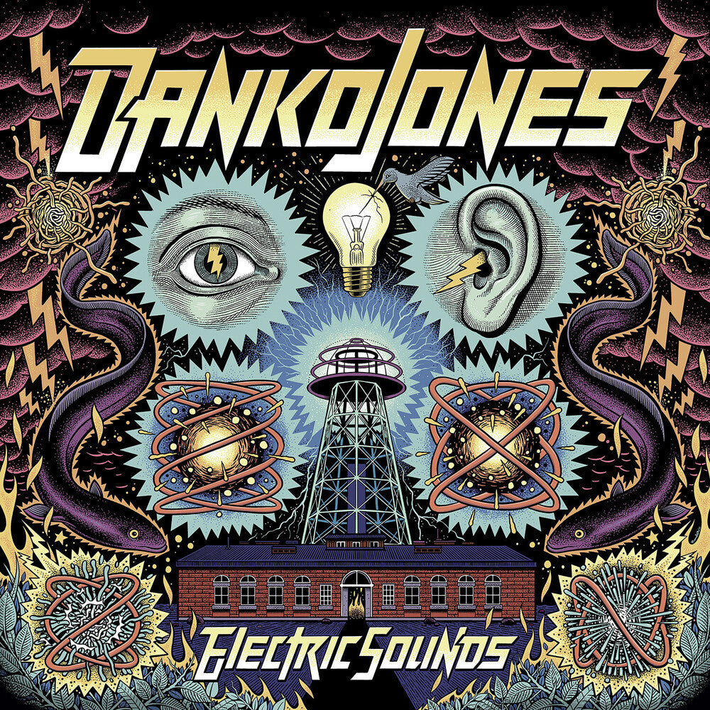 the album cover for Danko Jones - Electric Sounds