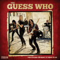 the album cover for Guess Who - Future Is What It Used To Be - Red Marble [Colored Vinyl]