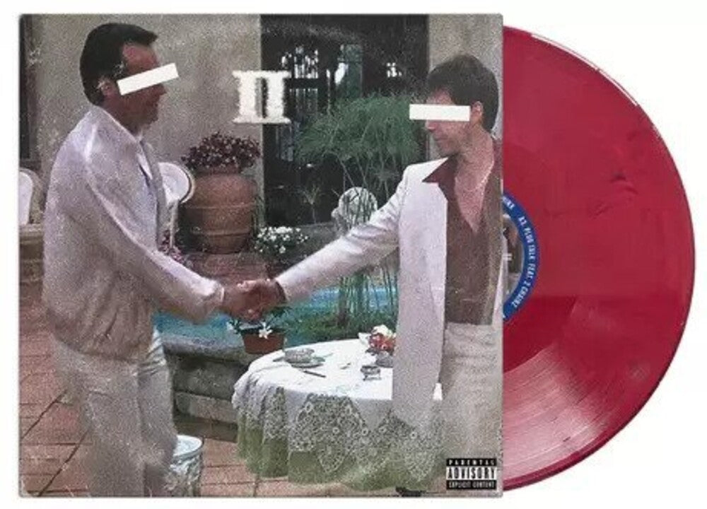 the album cover for Benny The Butcher - Plugs I Met 2 (Burg) [Colored Vinyl] [Limited Edition]