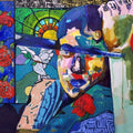the album cover for SUSTO - My Entire Life [Limited Edition Autographed, Blue/Green Marble LP]