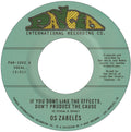the album cover for Os Zabeles - If You Don't Like The Effects