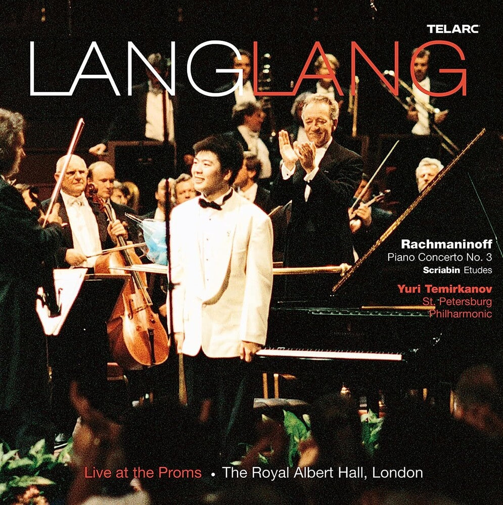 the album cover for Lang Lang, Yuri Temirkanov, &amp; St. Petersburg Philharmonic Orchestra - Rachmaninoff: Piano Concerto: No. 3 / Scriabin: Etudes [2LP]