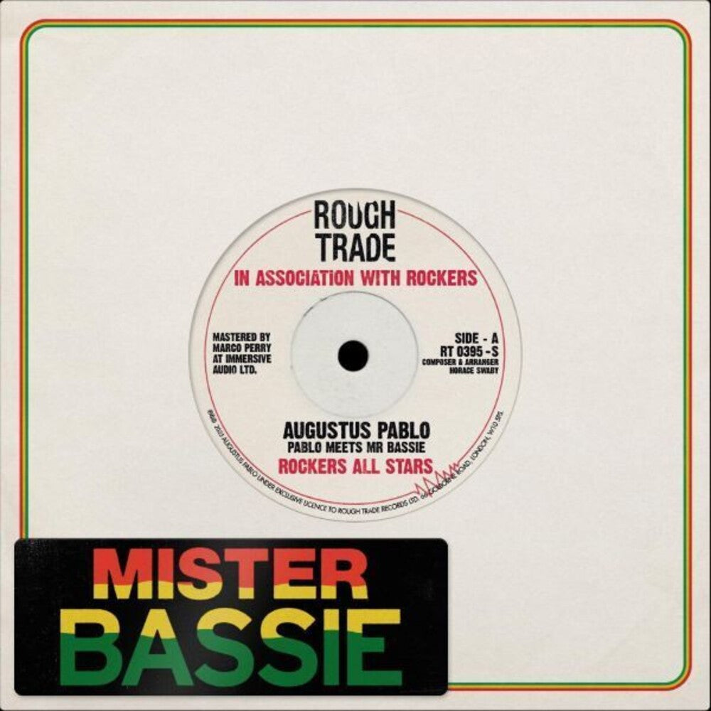 the album cover for Augustus Pablo - Pablo Meets Mr Bassie (Stic)