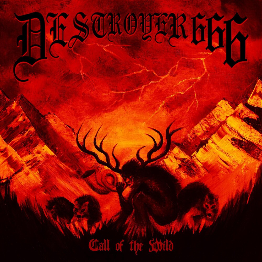 the album cover for Destroyer 666 - Call Of The Wild [Clear Vinyl] [Limited Edition] (Wht)