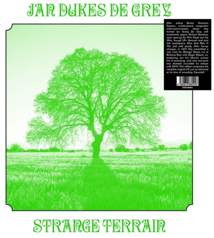 the album cover for Jan Dukes De Grey - Strange Terrain