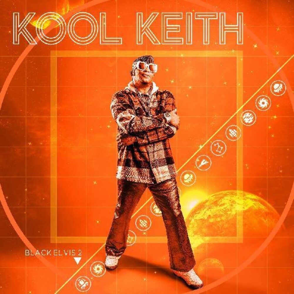 the album cover for Kool Keith - Black Elvis 2 [Electric Blue LP]