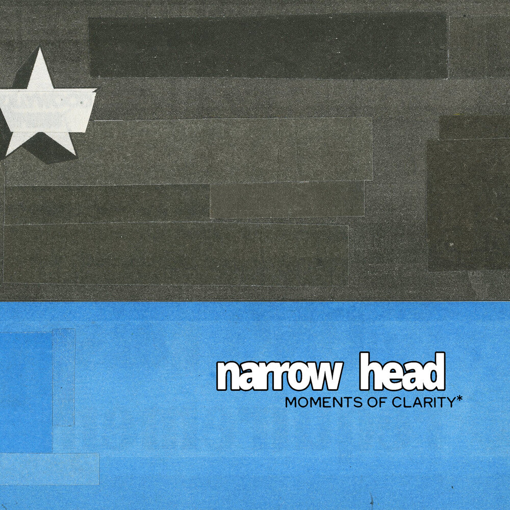 the album cover for Narrow Head - Moments Of Clarity - Blue/White Swirl (Blue) (Wht)