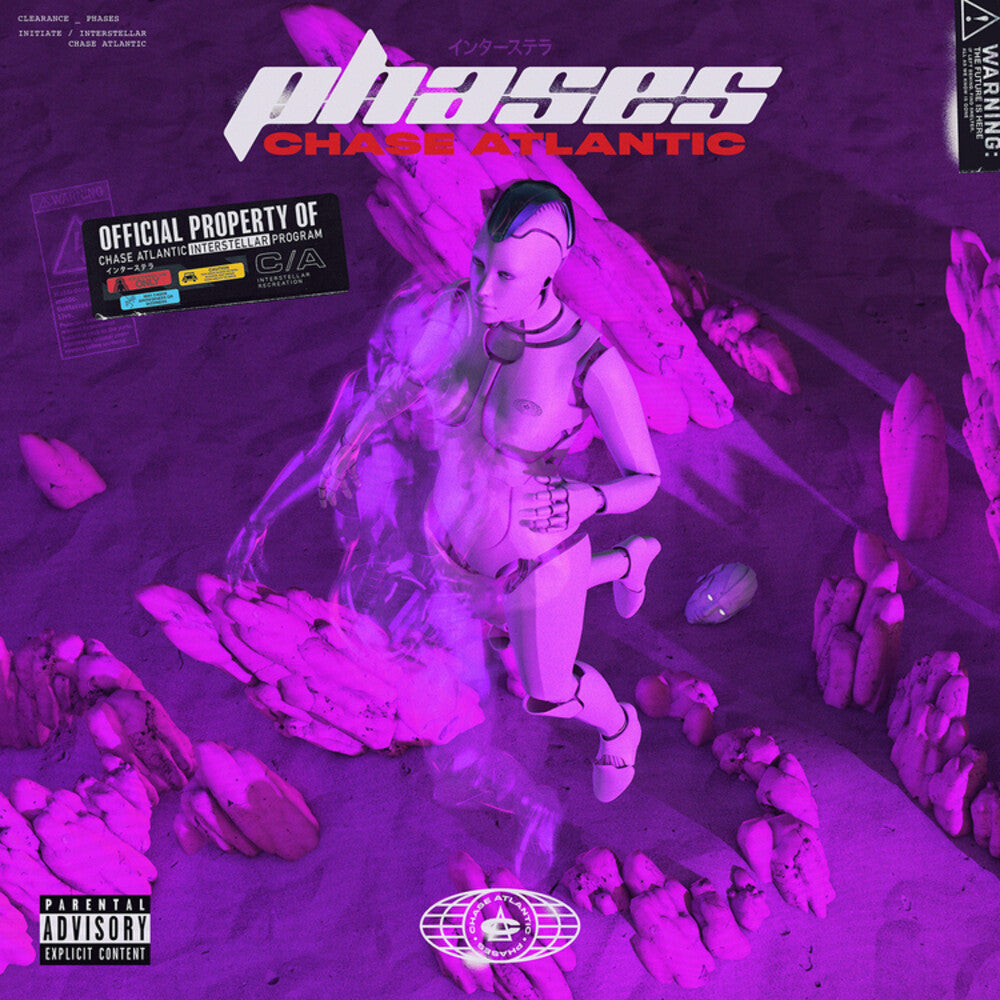 the album cover for Chase Atlantic - Phases [Clear Vinyl] [Limited Edition]