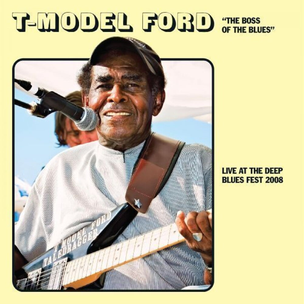 the album cover for T-Model Ford - Live At The Deep Blues 2008