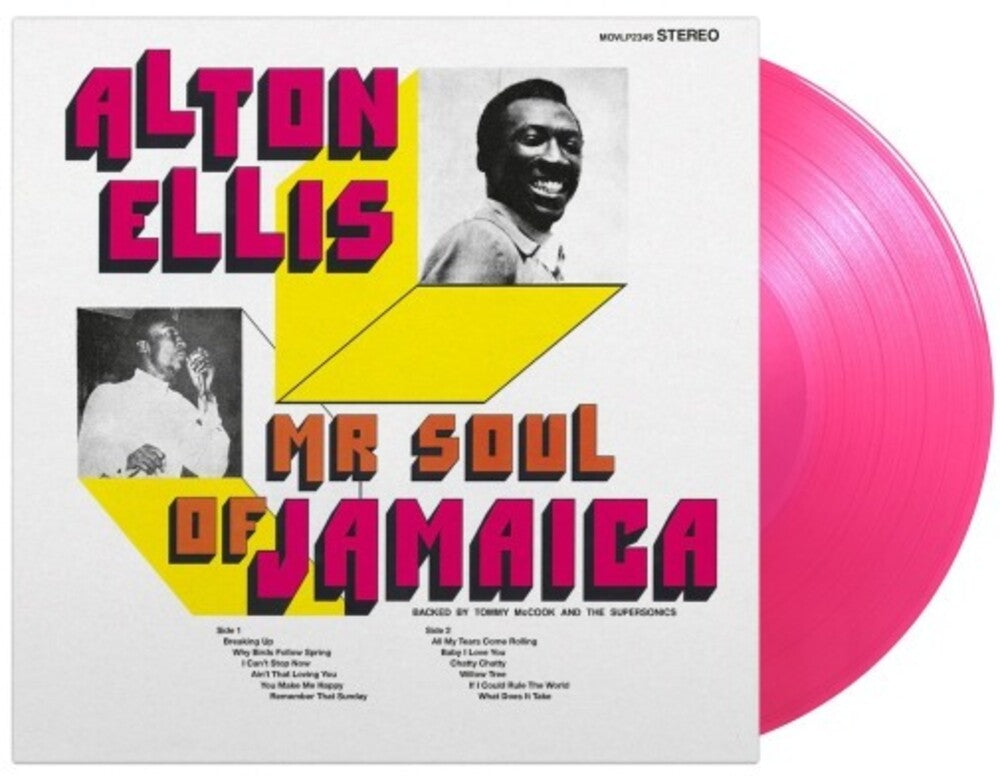 the album cover for Alton Ellis - Mr. Soul Of Jamaica [Colored Vinyl] [Limited Edition] (Mgta) [180 Gram]