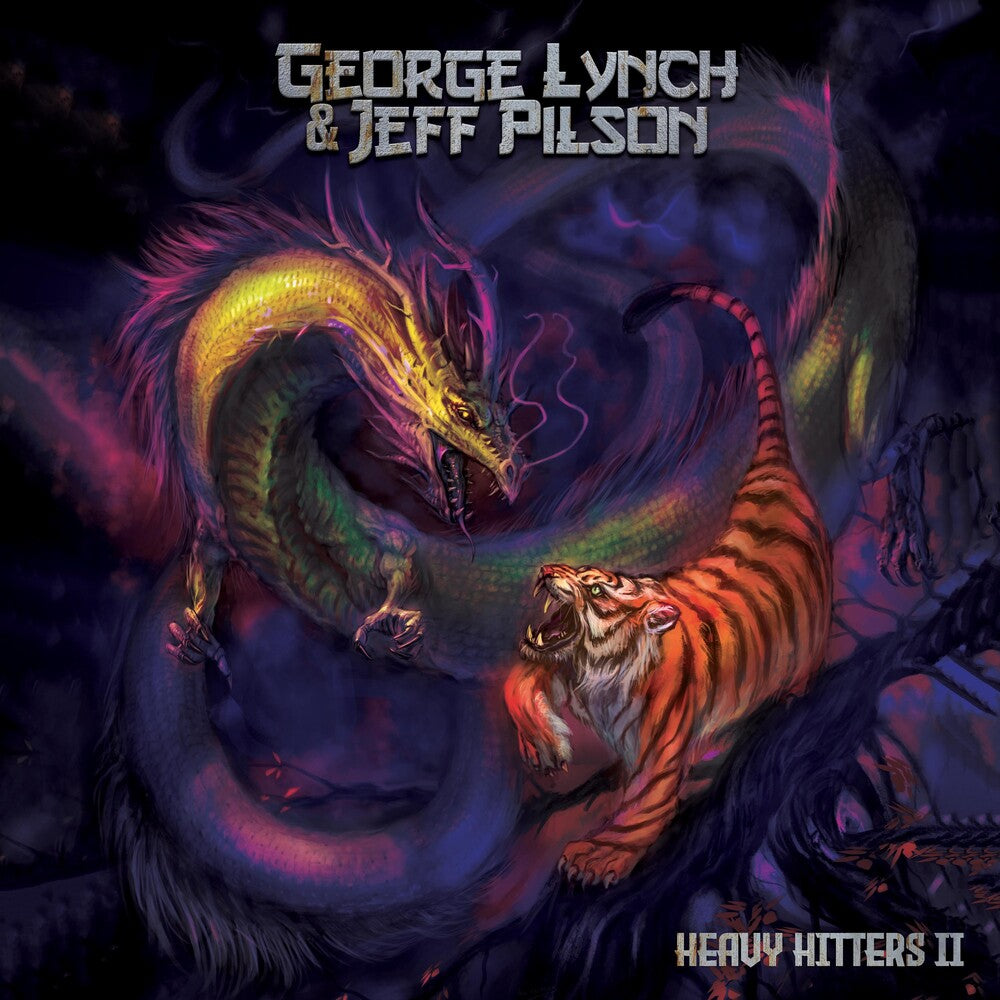 the album cover for George Lynch  / Pilson,Jeff - Heavy Hitters Ii
