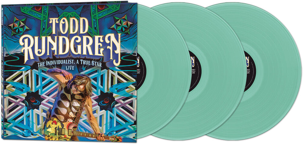 the album cover for Todd Rundgren - Individualist - Coke Bottle Green [Colored Vinyl] (Grn)