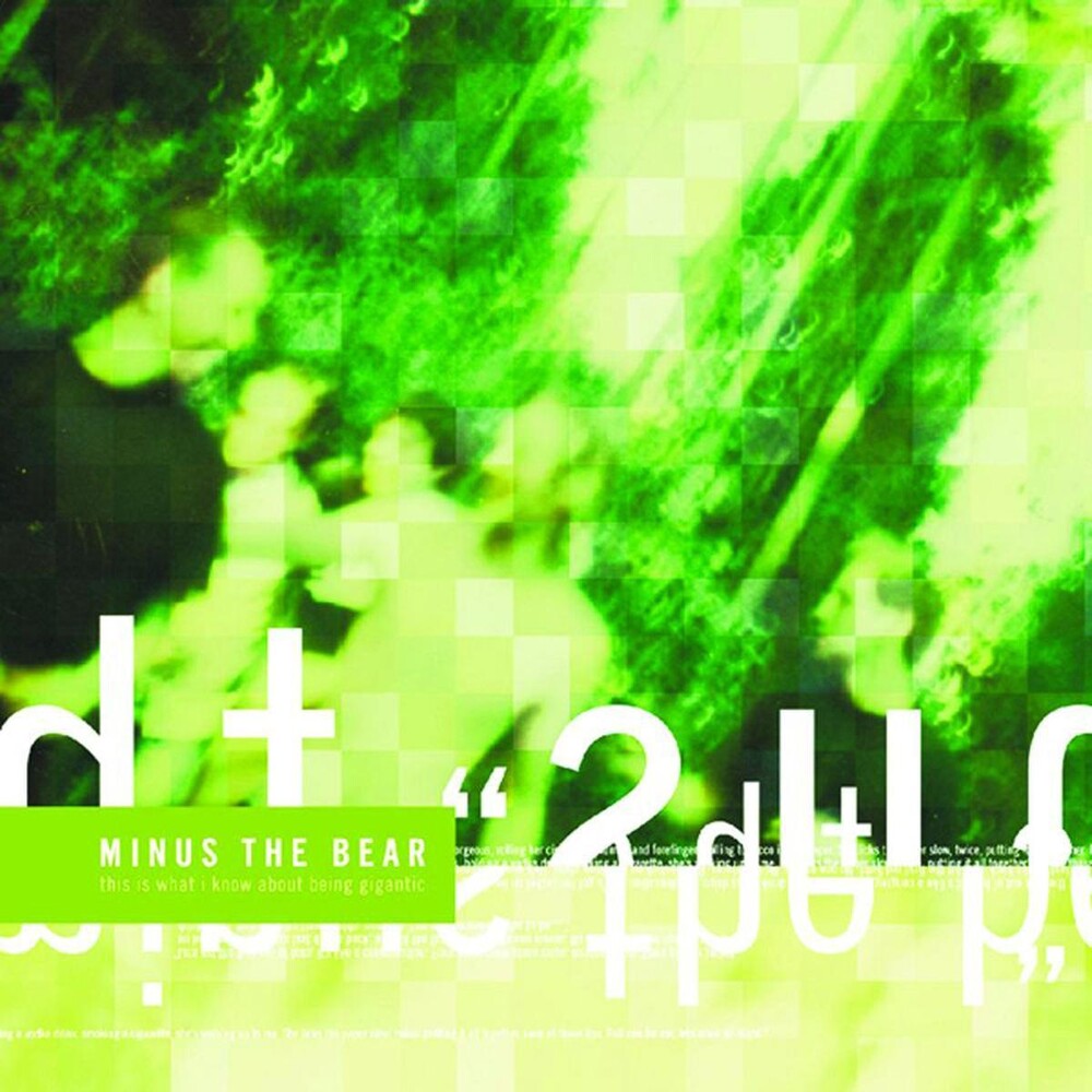the album cover for Minus The Bear - This Is What I Know About Being Gigantic - Clear