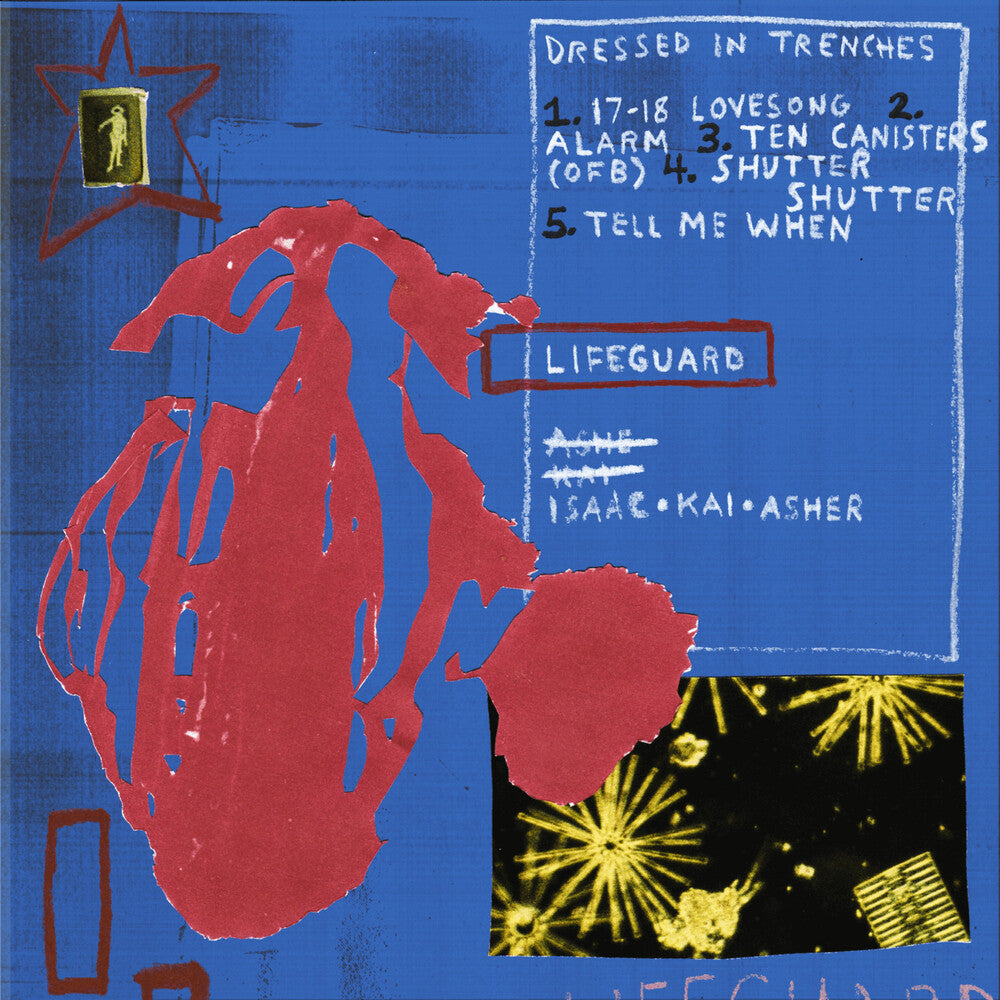 the album cover for Lifeguard - Crowd Can Talk / Dressed In Trenches [LP]