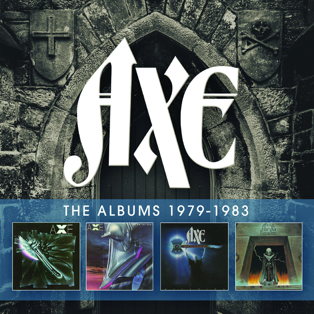 the album cover for Axe - Albums 1979-1983 [With Booklet] (Clam)