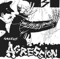 the album cover for Agression - Greatest - Black/White Splatter (Blk) [Colored Vinyl] (Wht)