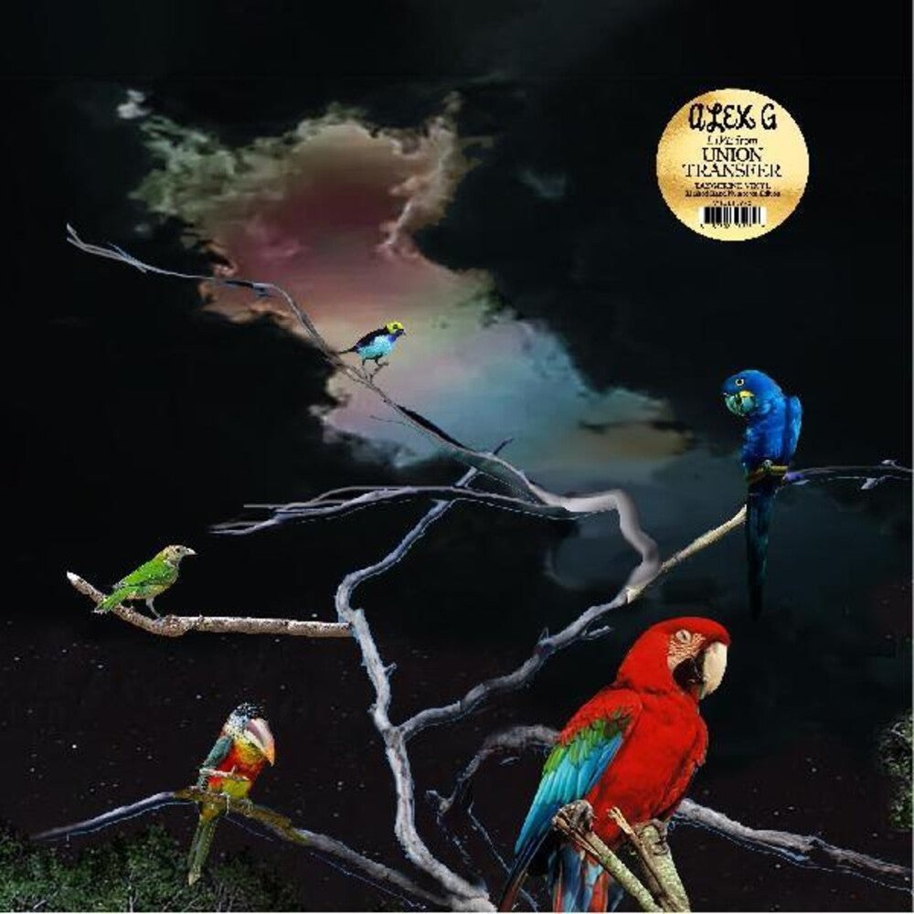 the album cover for Alex G - Live From Union Transfer [Indie Exclusive Limited Edition Tangerine LP]
