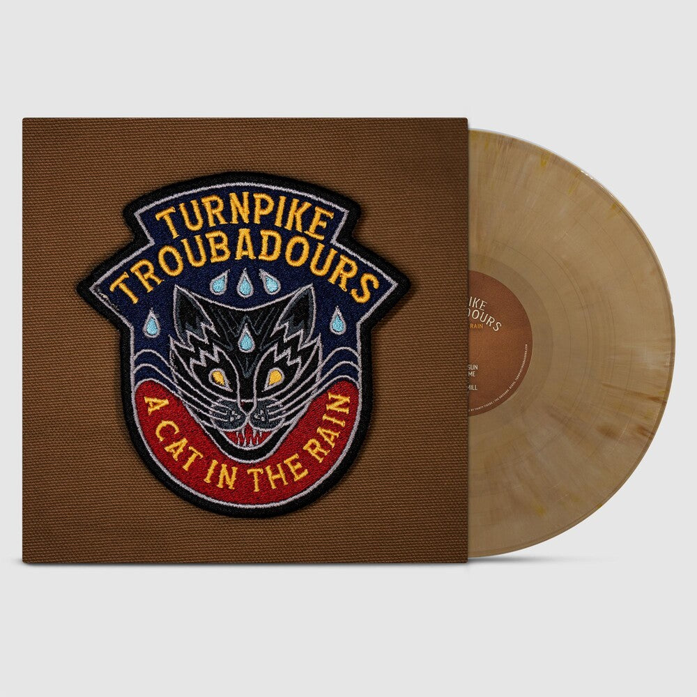 the album cover for Turnpike Troubadours - A Cat In The Rain [Indie Exclusive Limited Edition Opaque Tan LP]