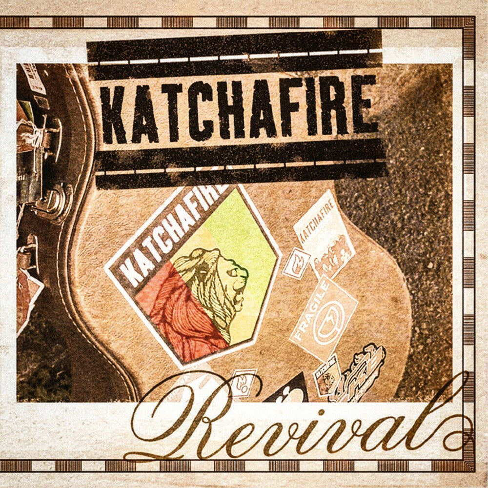 the album cover for Katchafire - Revival [Colored Vinyl] (Red)