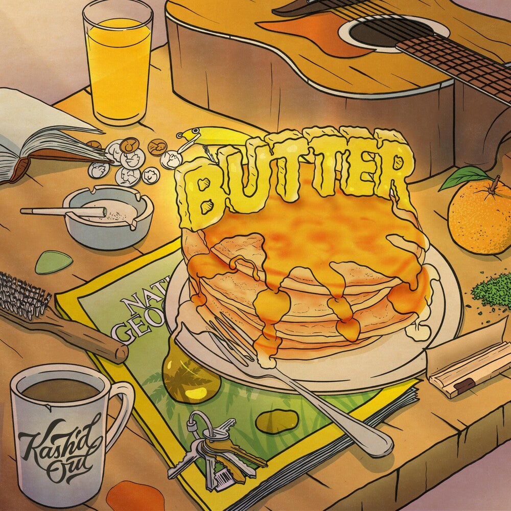 the album cover for Kash'd Out - Butter [Colored Vinyl] (Gol)