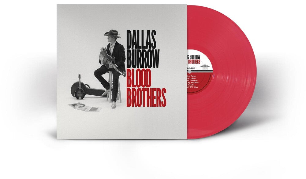 the album cover for Dallas Burrow - Blood Brothers