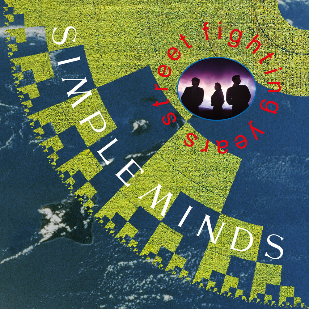the album cover for Simple Minds - Street Fighting Years