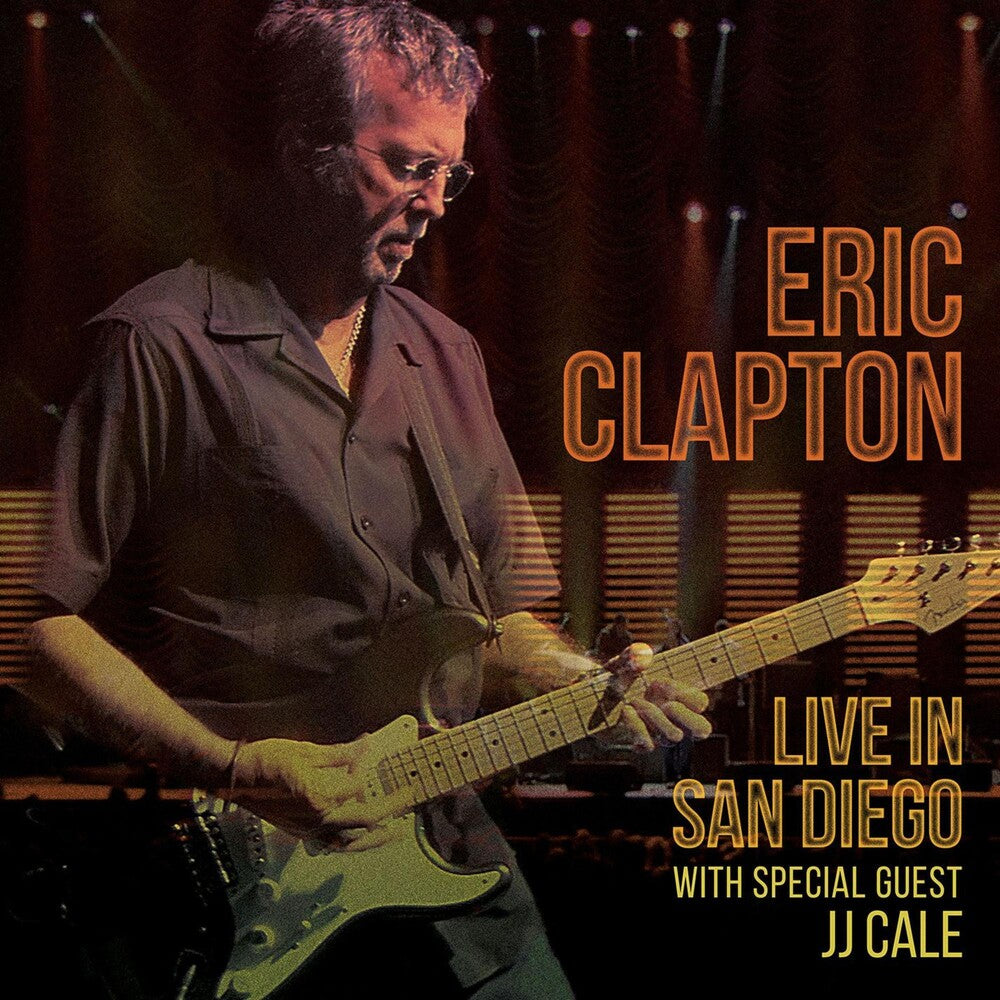 the album cover for Clapton, Eric - Live In San Diego (with Special Guest JJ Cale)
