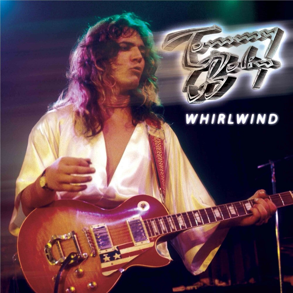 the album cover for Tommy Bolin - Whirlwind - Purple [Colored Vinyl] (Purp)