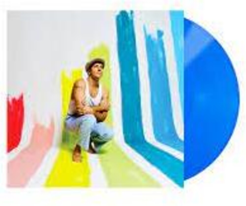the album cover for Jason Mraz - Mystical Magical Rhythmical Radical Ride [Indie Exclusive Limited Edition Baby Blue LP]