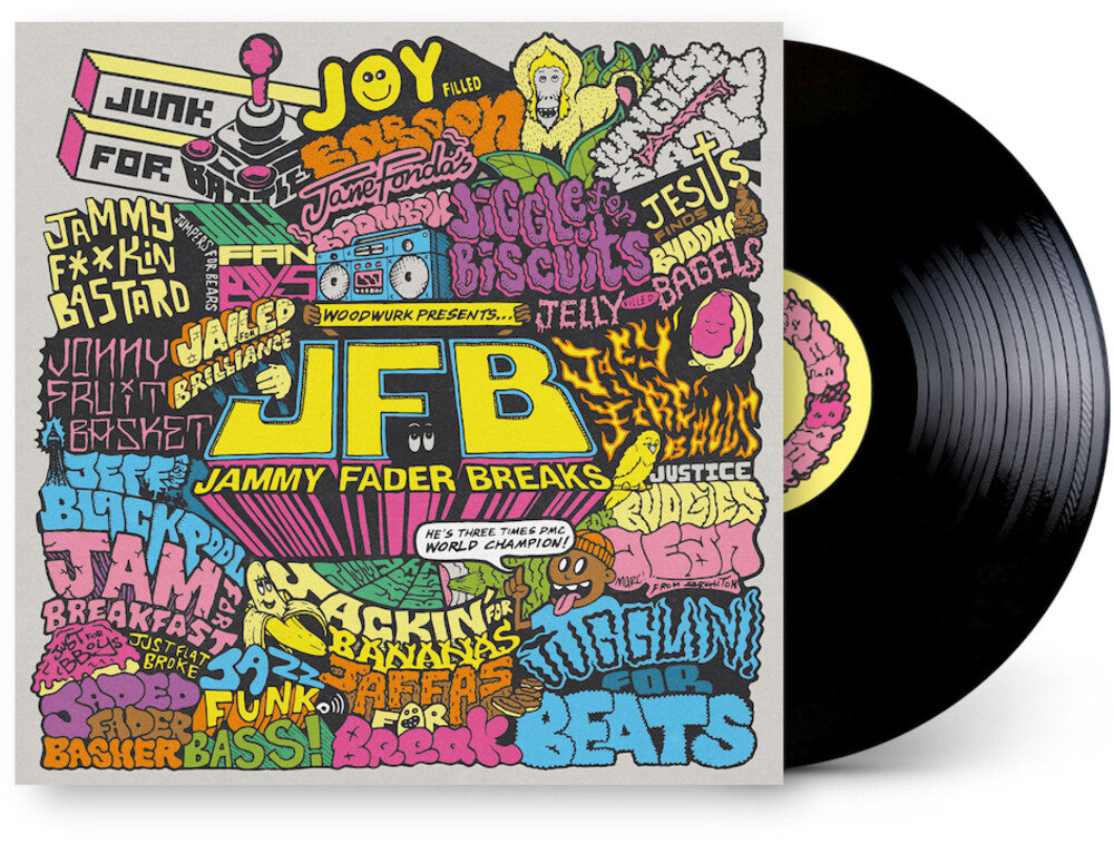 the album cover for JFB - Jammy Fader Breaks