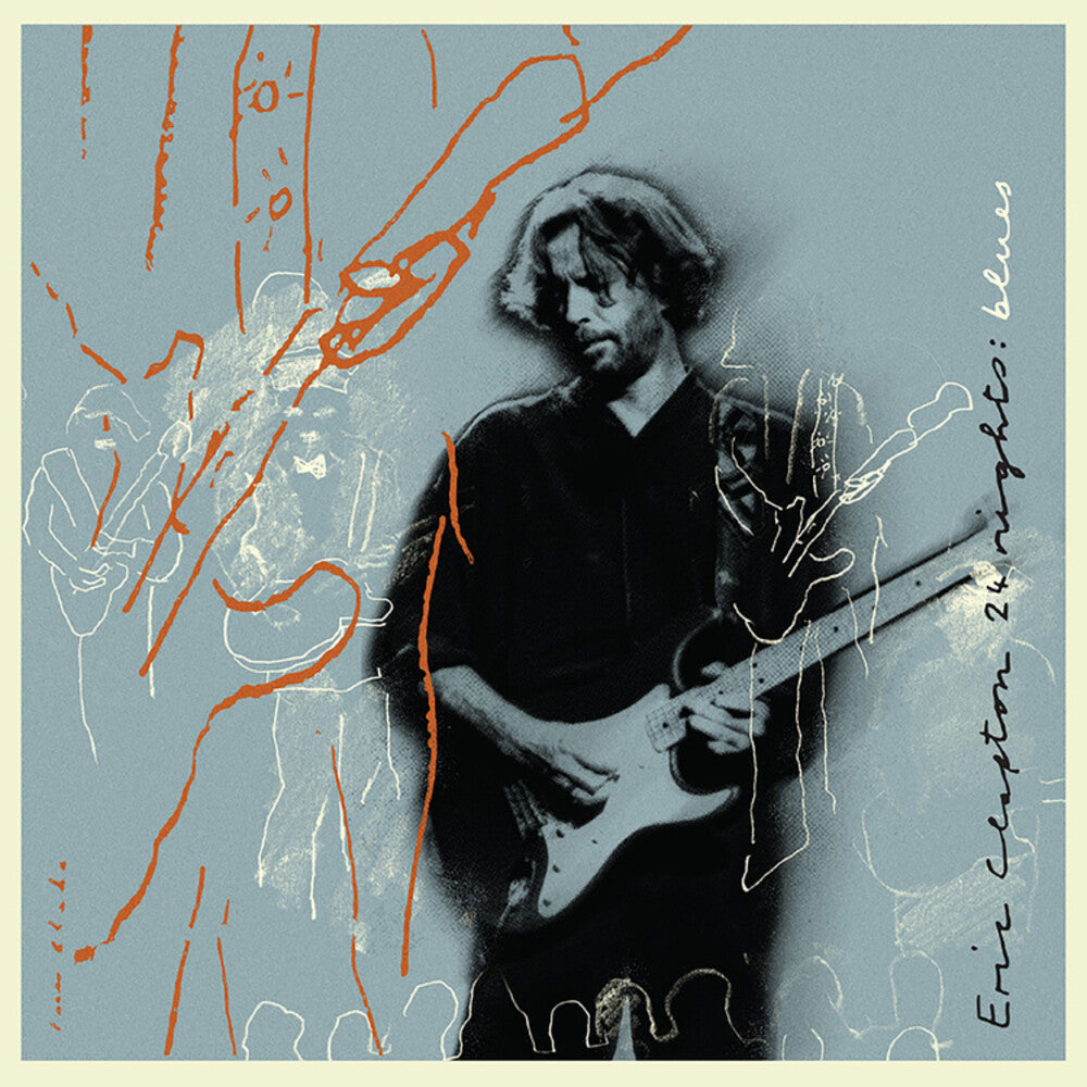 the album cover for Eric Clapton - 24 Nights: Blues [CD/DVD]