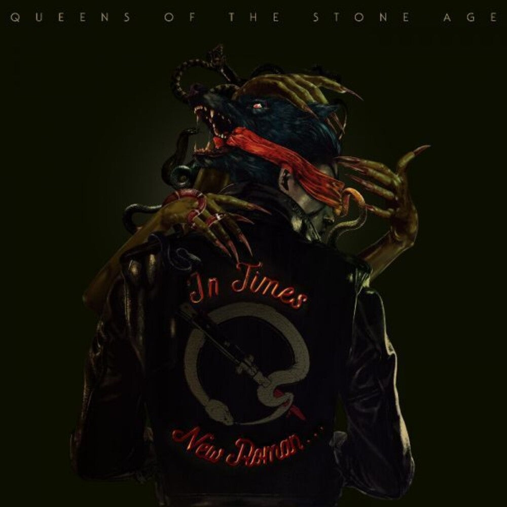 the album cover for Queens Of The Stone Age - In Times New Roman... [Limited Edition Green 2LP]