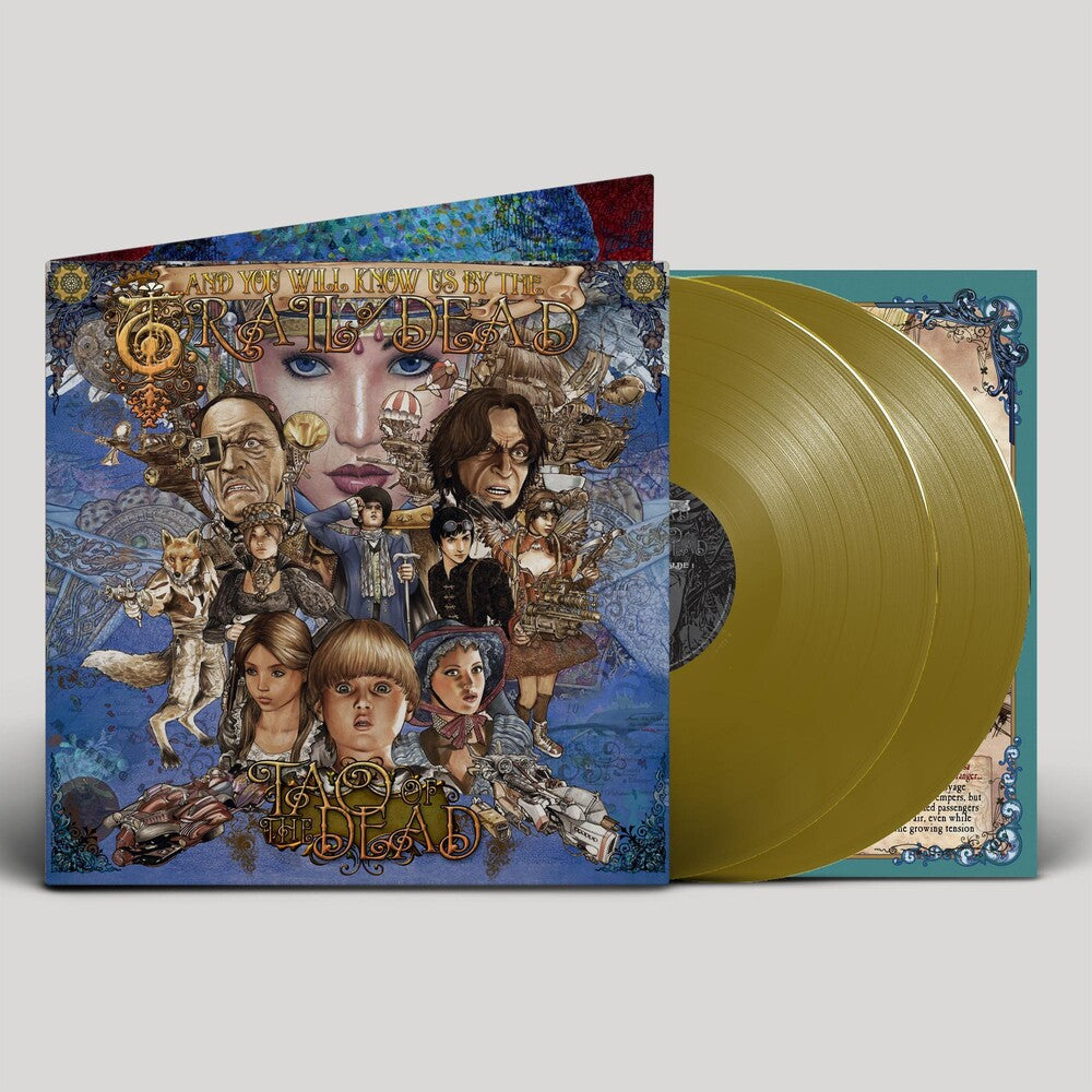 the album cover for ...And You Will Know Us By The Trail Of Dead - Tao Of The Dead [Colored Vinyl] (Gol)