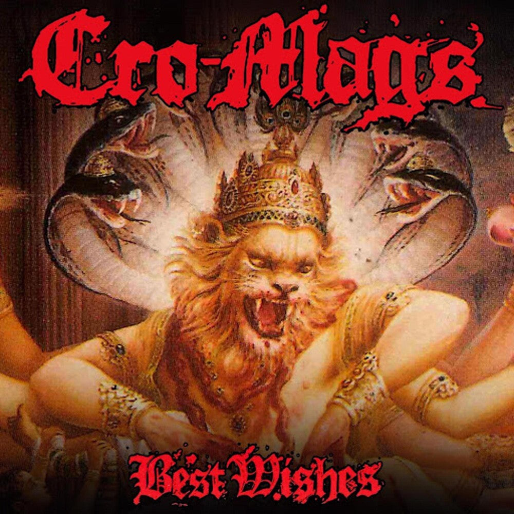 the album cover for Cro-Mags - Best Wishes [Colored Vinyl] [Clear Vinyl] (Spla)