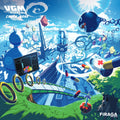 the album cover for Chuck None - Vgm Essentials: Chuck None (Blue) [Colored Vinyl]