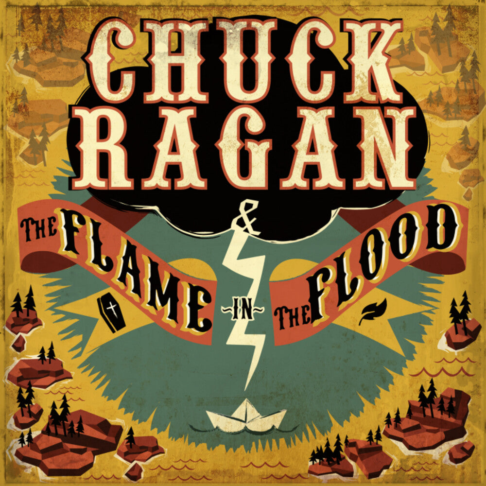 the album cover for Chuck Ragan - Flame In The Flood