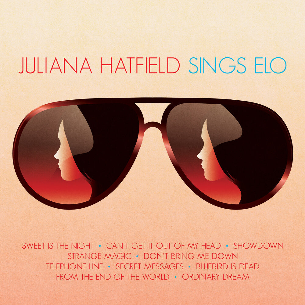 the album cover for Juliana Hatfield - Juliana Hatfield Sings ELO [Metallic Gold LP]