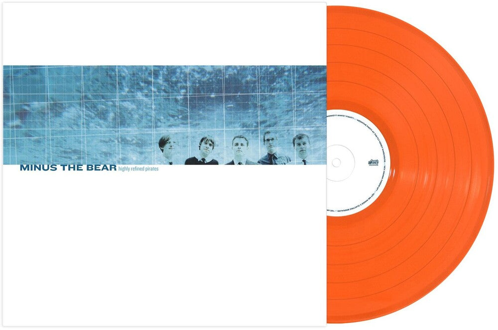 the album cover for Minus The Bear - Highly Refined Pirates [Colored Vinyl] [Clear Vinyl] (Org) (Can)