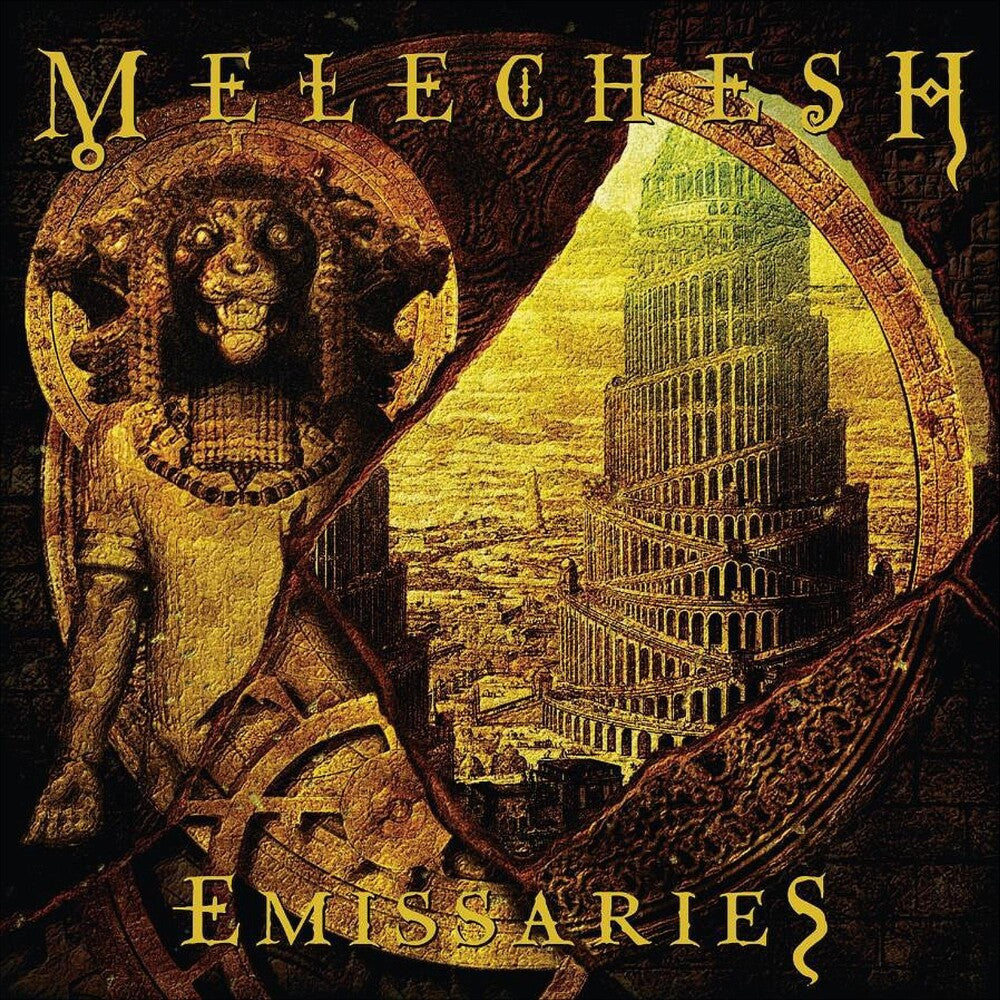 the album cover for Melechesh - Emissaries