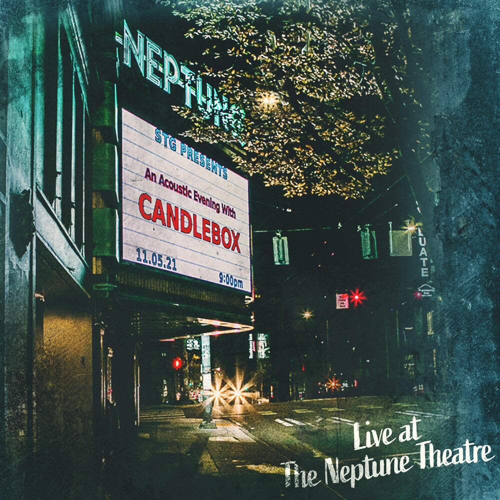 the album cover for Candlebox - Live At The Neptune [LP]