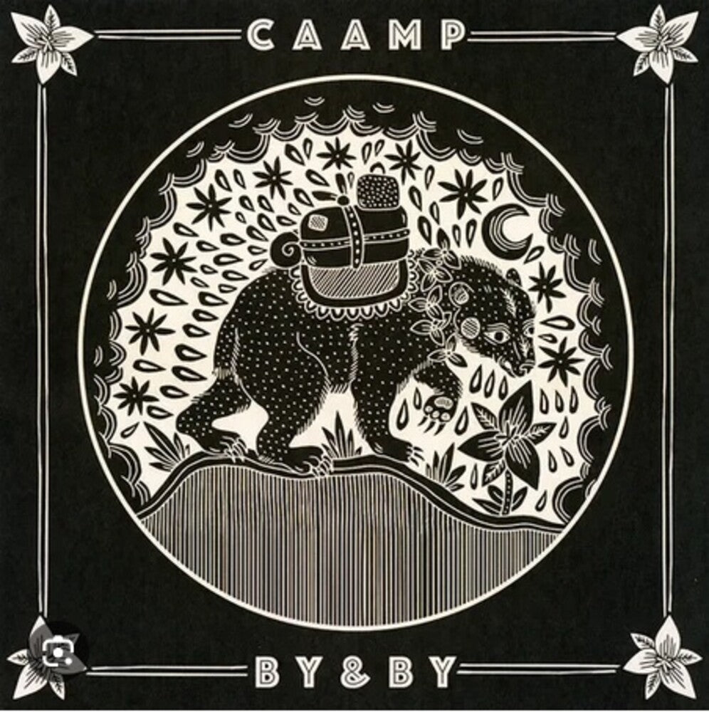 the album cover for Caamp - By And By (Blk) [Colored Vinyl] (Wht)