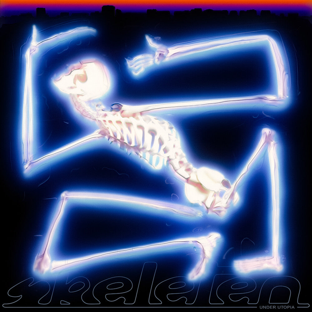 the album cover for Skeleten - Under Utopia - Blue (Blue) [Clear Vinyl]