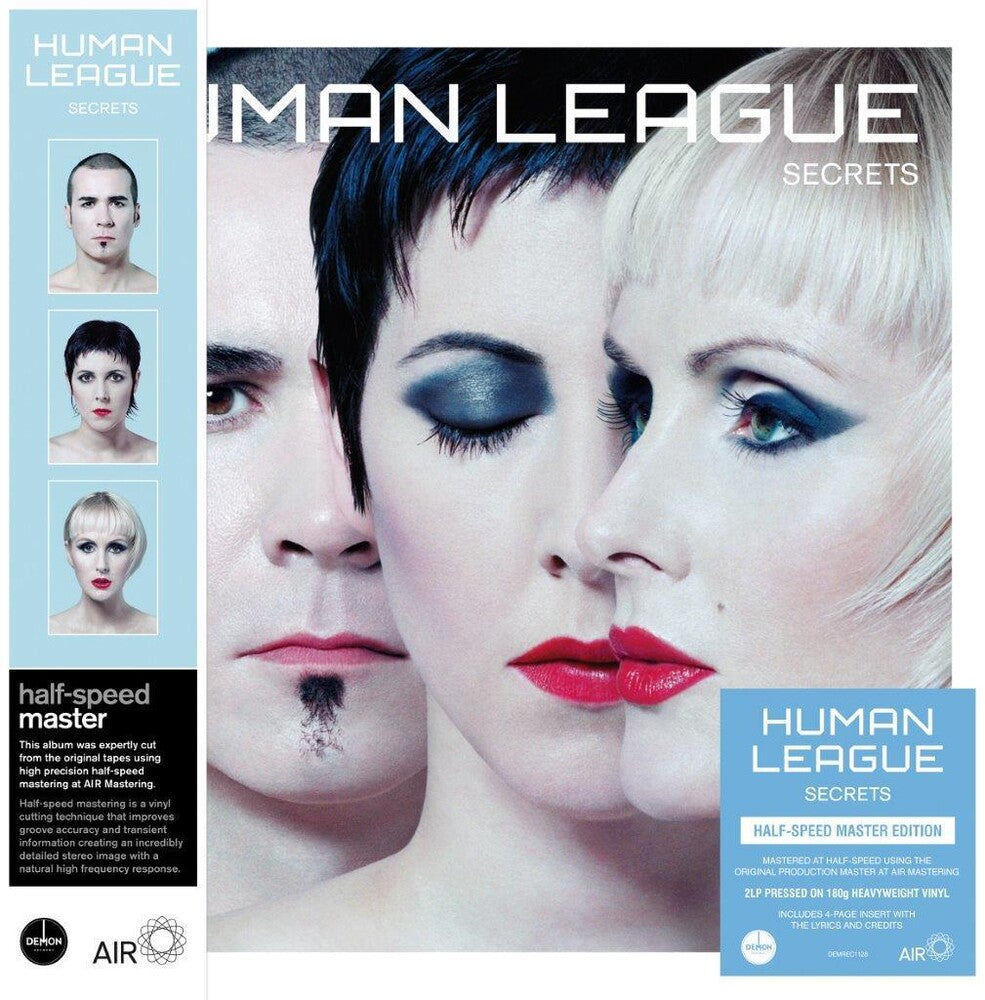 the album cover for Human League - Secrets (Blk) [180 Gram] (Hfsm) (Uk)