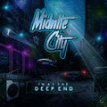 the album cover for Midnite City - In At The Deeep End