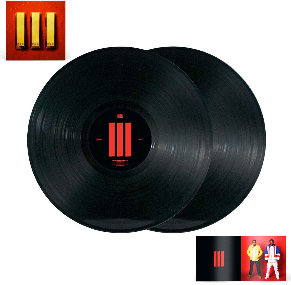 the album cover for Nas - King's Disease III [2LP]