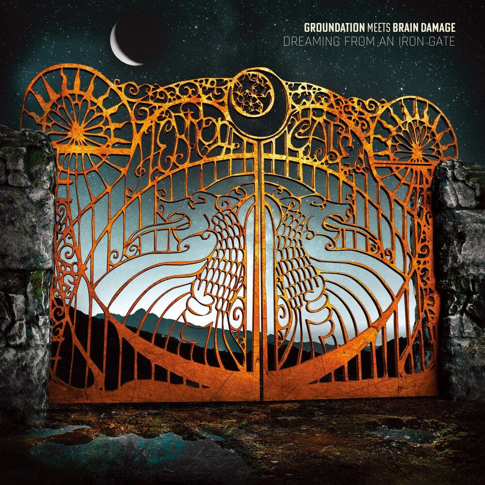 the album cover for Groundation - Dreaming From An Iron Gate