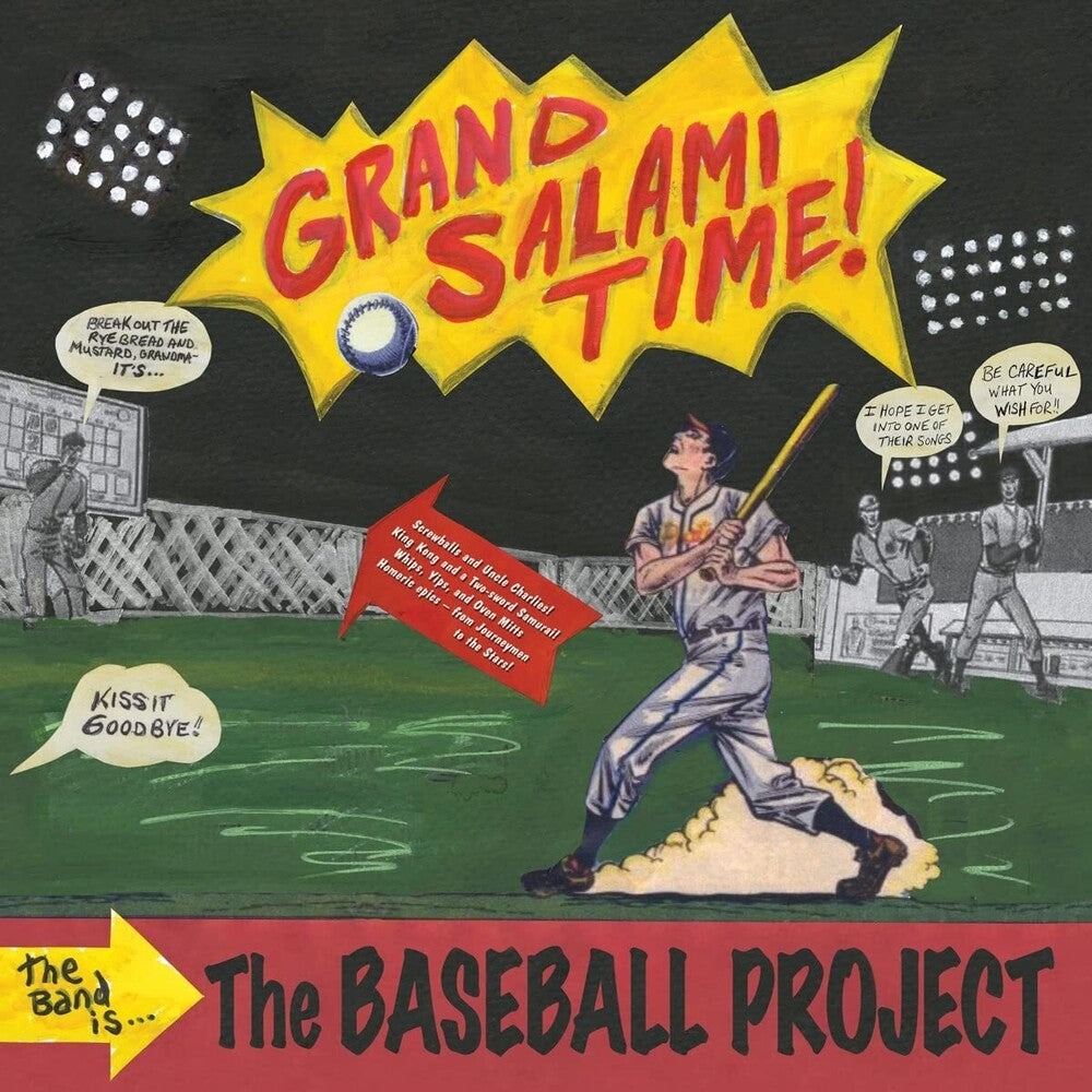 the album cover for The Baseball Project - Grand Salami Time! [LP]
